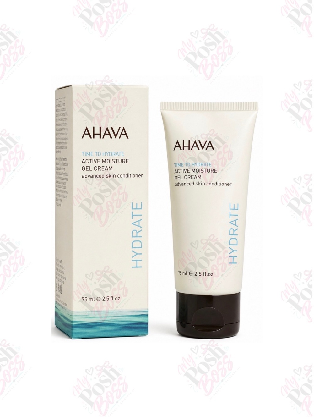 2/$40 AHAVA Time To Hydrate Active Moisture Gel Cream 75ml - BNIB-Factory Sealed